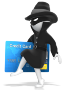 Credit Card Thief Character.